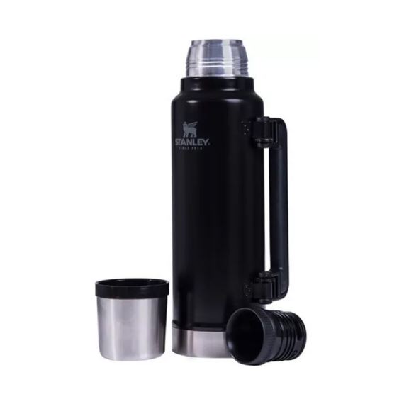 TERMO STANLEY CLÁSICO  CON MANIJA Y PICO CEBADOR - 1.4 L