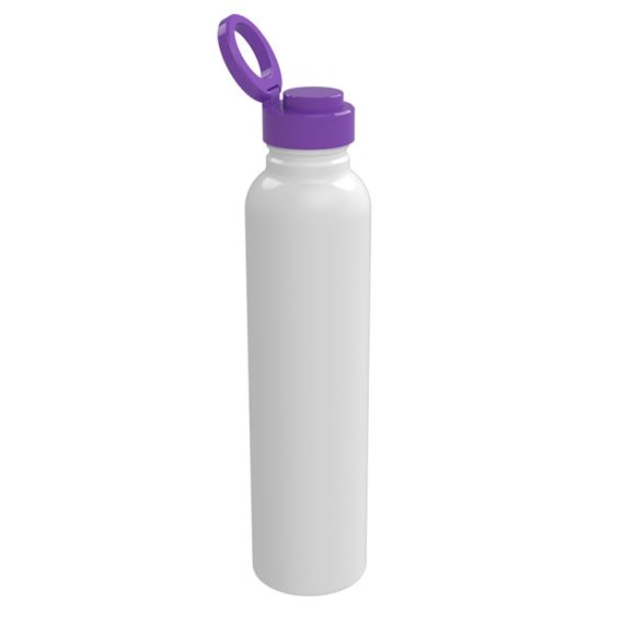 BOTELLA DE ALUMINIO CON  TAPA CON ARO – 500ML 