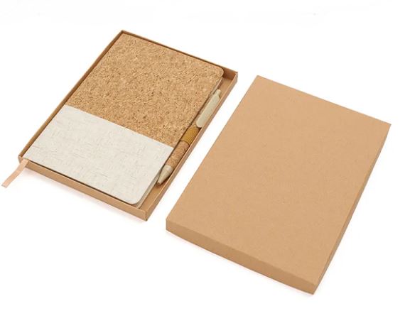 ECO SET DE CUADERNO Y BOLÍGRAFO